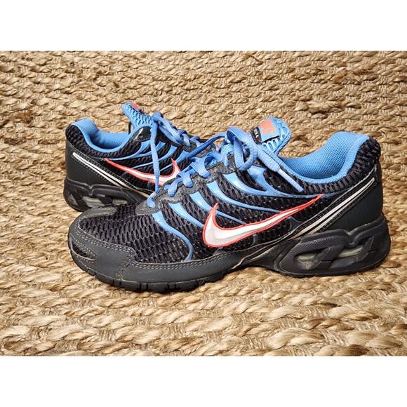 Nike Women's 8.5 Air Max Torch 4 Women Athletic Training Shoes Blue Pink Blast - Picture 3 of 11